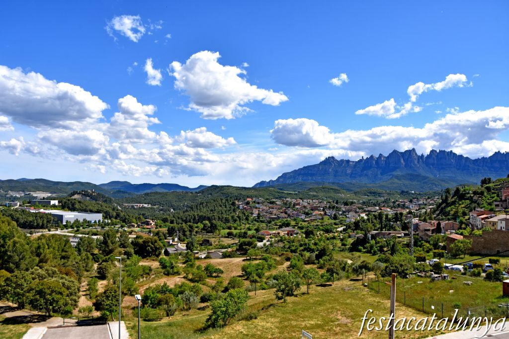 Castellgalí - Castell - Vistes panoràmiques