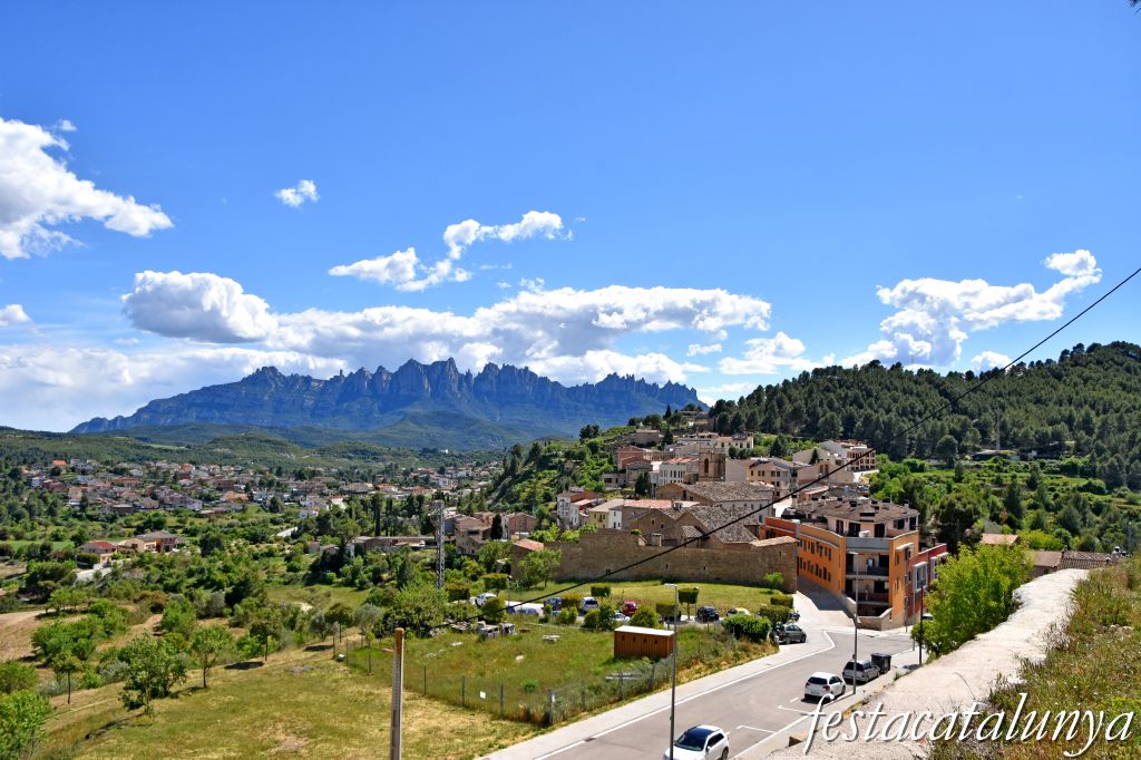 Castellgalí - Castell - Vistes panoràmiques