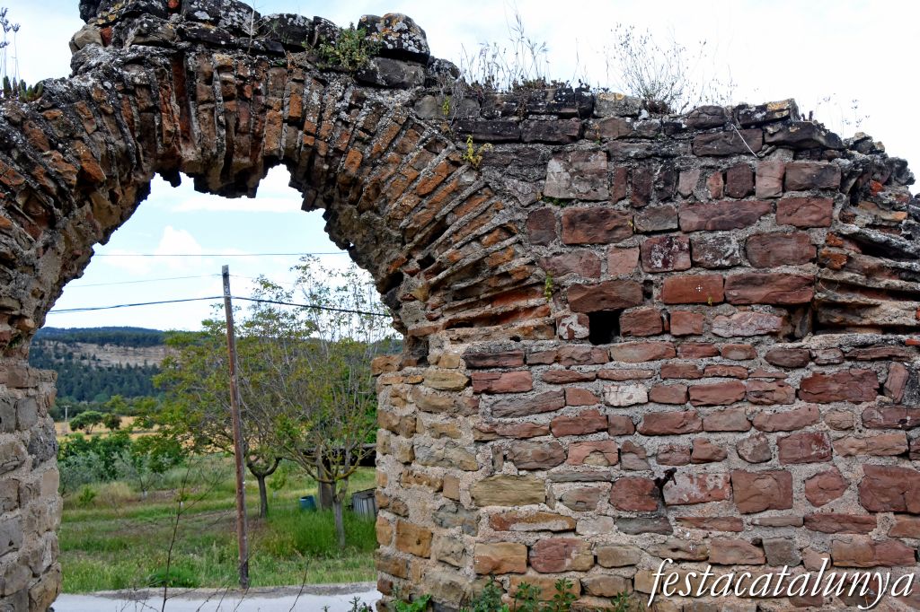 Exedra de Boades a Castellgalí