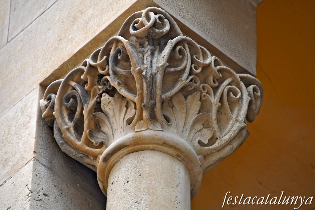 Igualada - Casa Marià Ratés del carrer Santa Maria