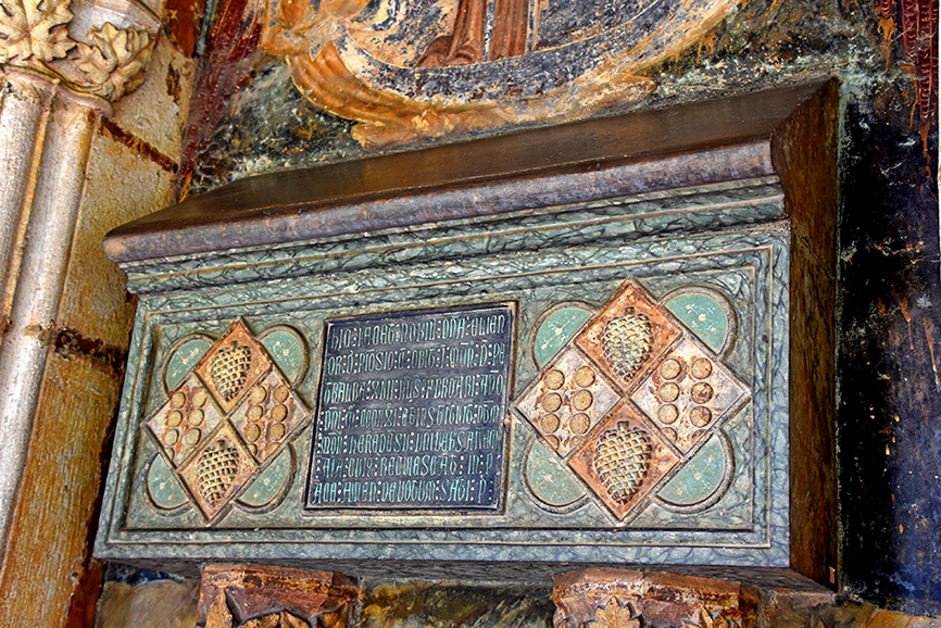 Sepulcres d'Elionor de Pinós i Constança de Cardona al monestir de Pedralbes ***