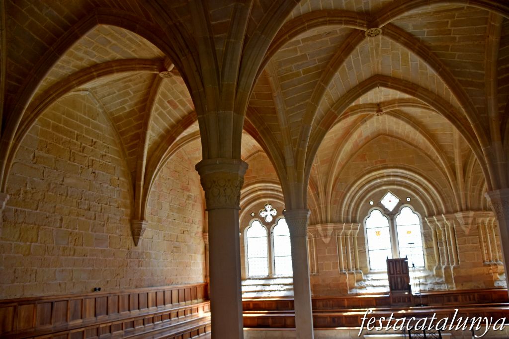 Vimbodí i Poblet - Sala Capitular del monestir de Poblet 