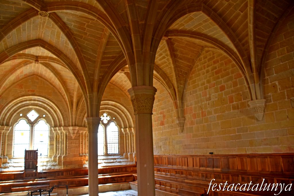Vimbodí i Poblet - Sala Capitular del monestir de Poblet 