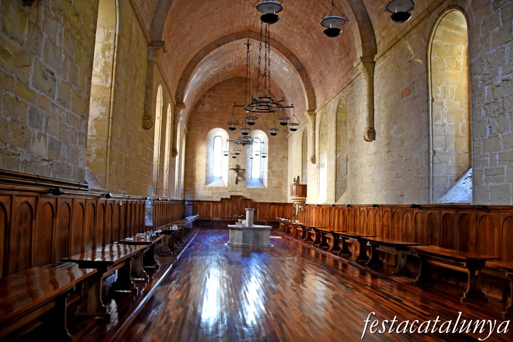 Vimbodí i Poblet - Claustre del monestir de Poblet - Refetor