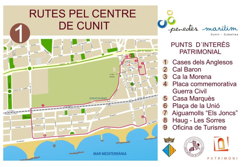 Cunit - Ruta pel centre de Cunit