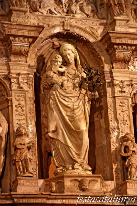 Vimbodí i Poblet - Retaule major de l'església de Santa Maria