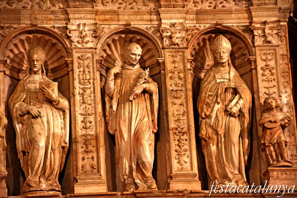 Vimbodí i Poblet - Retaule major de l'església de Santa Maria