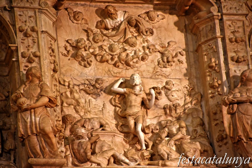 Vimbodí i Poblet - Retaule major de l'església de Santa Maria
