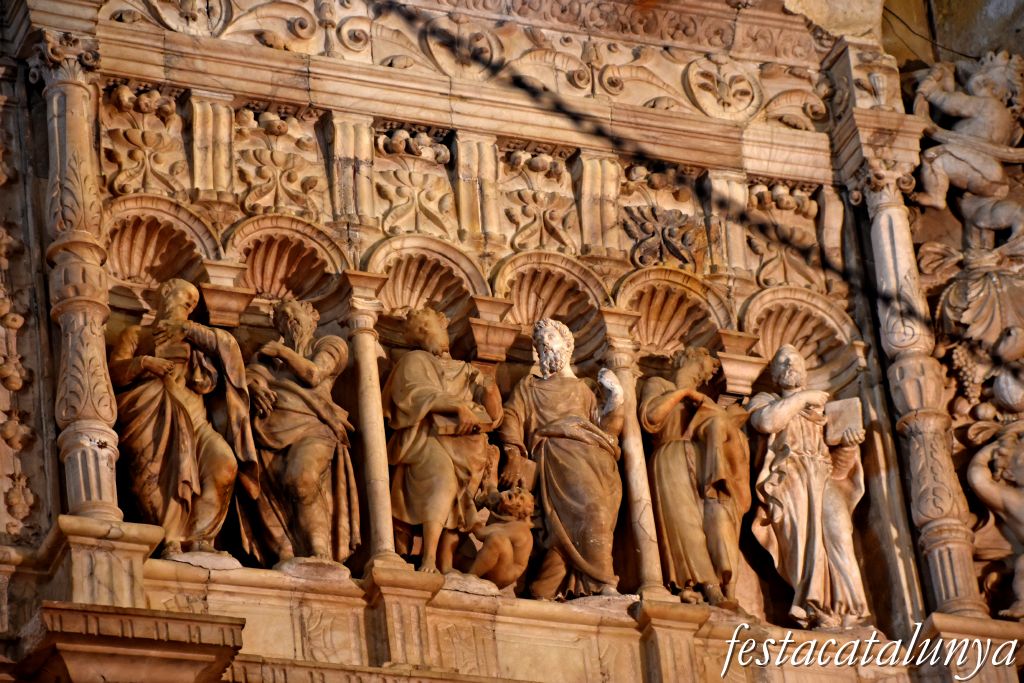 Vimbodí i Poblet - Retaule major de l'església de Santa Maria 