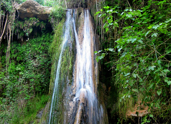 Senderisme pels Salts d'Aigua de Cabrera d'Anoia: Salt dels Capellans, del Rector, del Cargol, dels Cups o Cucs i de la Mala Dona ***