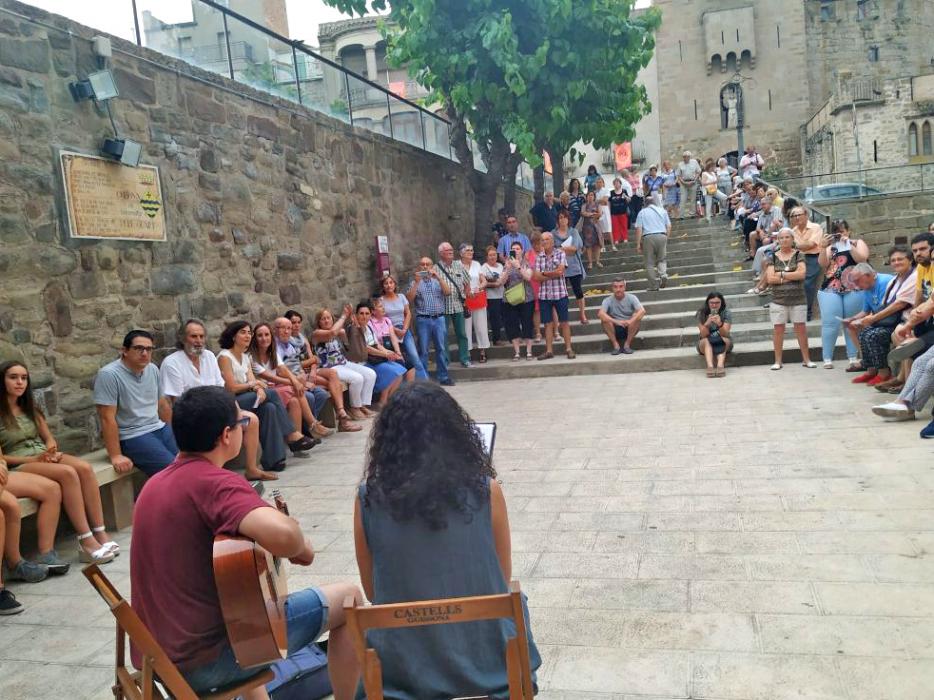 Guissona - Itinerari poètic Jordi Pàmias (Foto: Ajuntament)