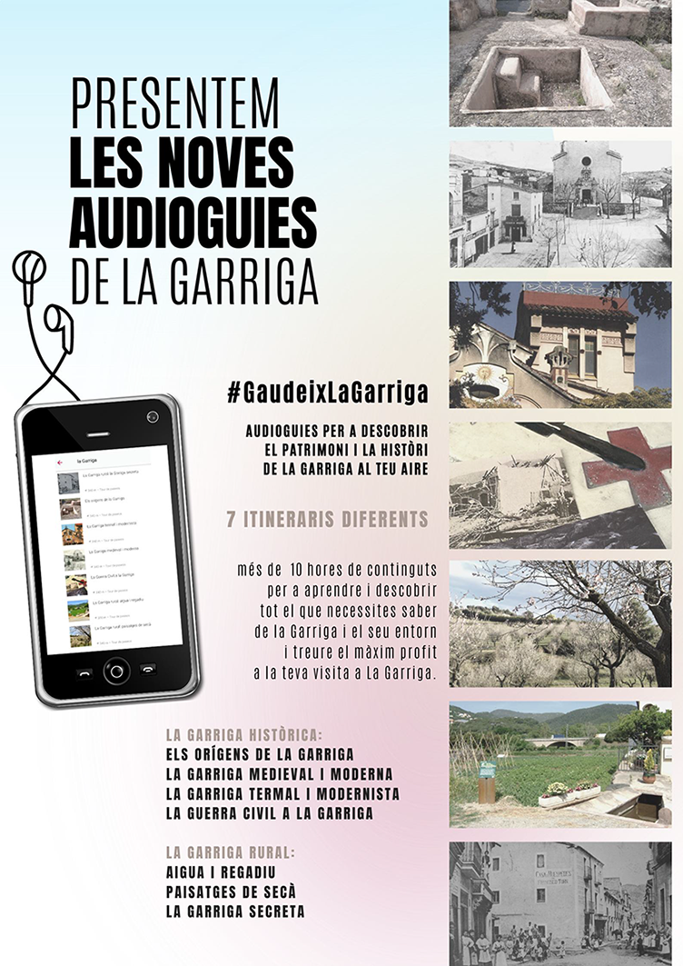Audioguies per a descobrir el patrimoni i la història de La Garriga al teu aire 