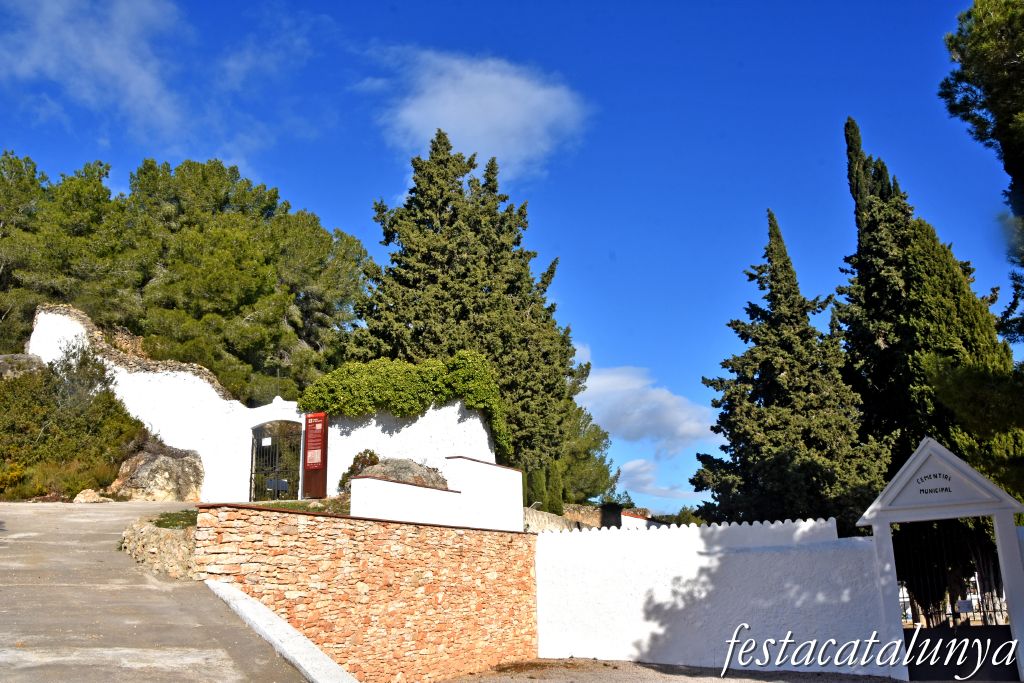 Camí cap al cementiri d'Albinyana