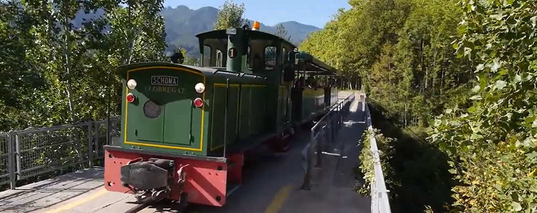 Castellar de n'Hug - Tren del Ciment (Foto: www.trendelciment.cat) 