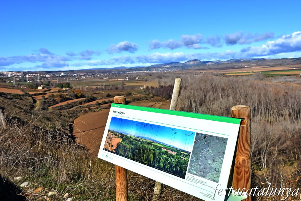 Mirador de la Noguera Ribagorçana a Alguaire