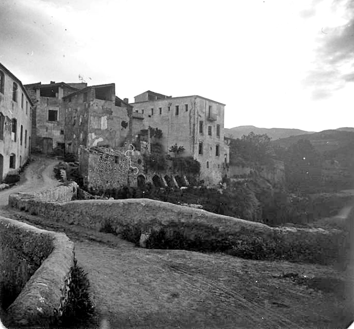 Pont d'Armentera, El - Foto: Josep Salvany. Any 1923. Biblioteca de Catalunya