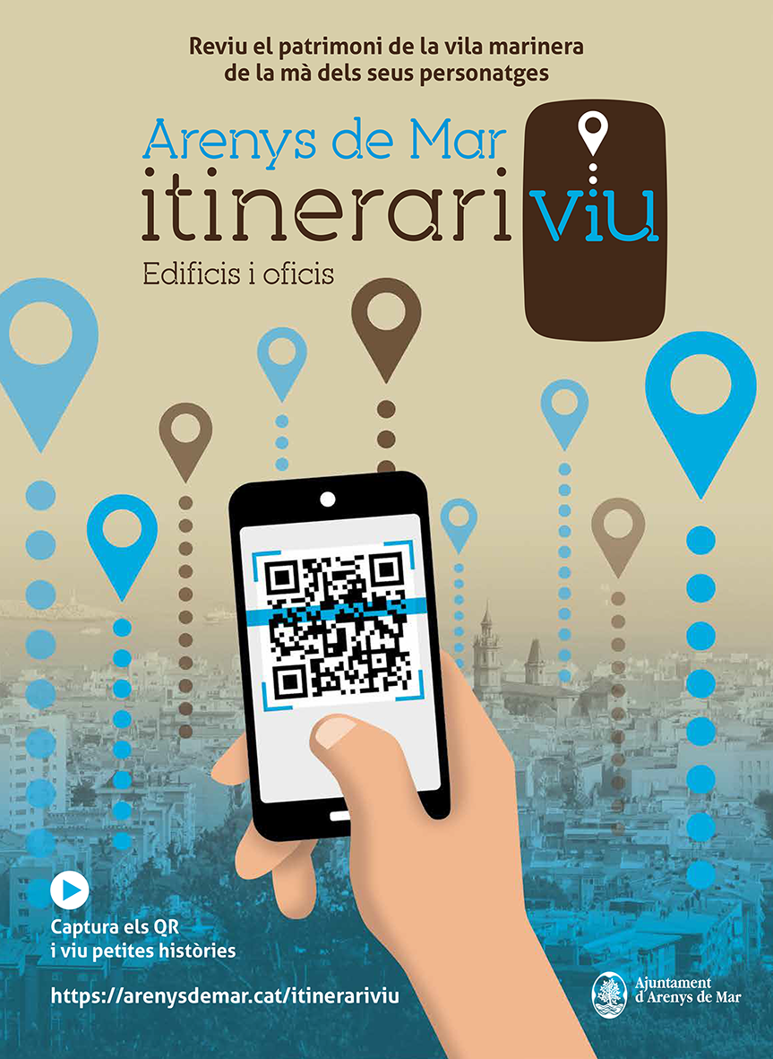 Arenys de Mar - Itinerari Viu, Edificis i oficis 
