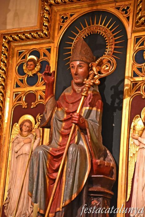 Anglesola - Altar Major de l'església parroquial de Sant Pau de Narbona 
