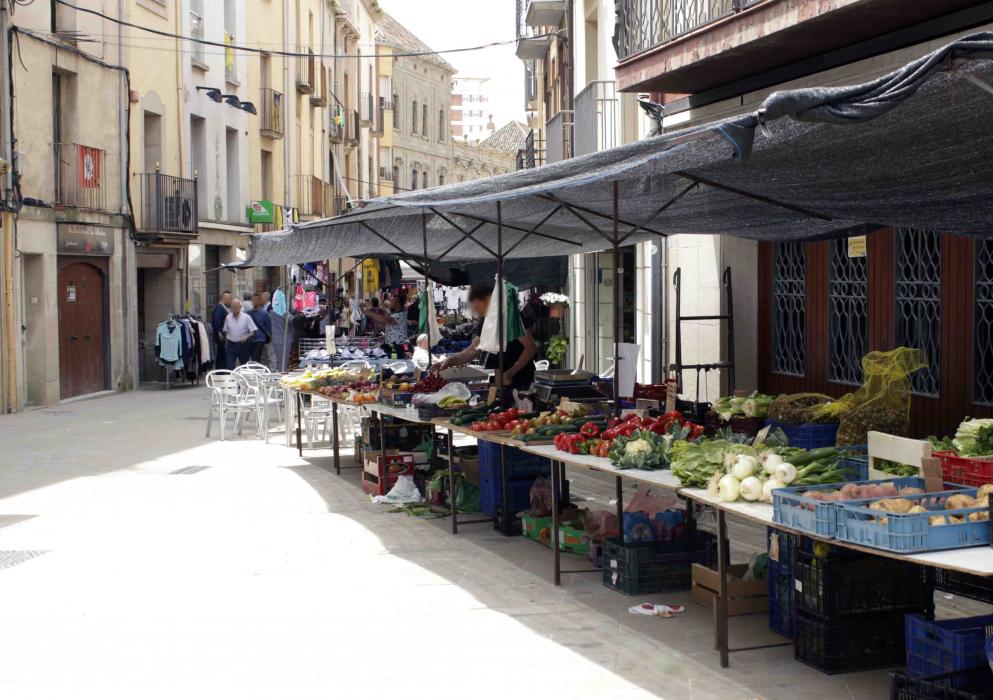 Cervera - Mercat setmanal (Foto: www.turismecervera.cat)