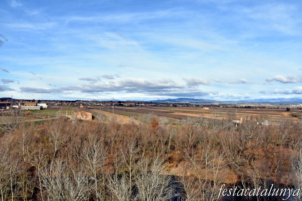 Vistes panoràmiques des del mirador de l'antiga església de Sant Joan de Térmens