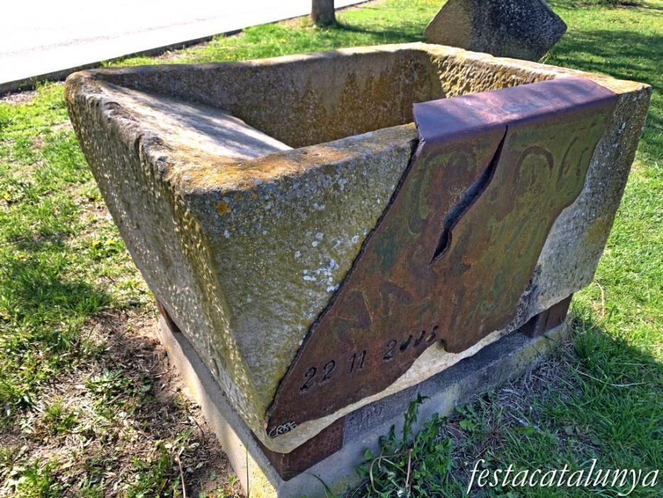 Golmés - Monument a la Carta Pobla