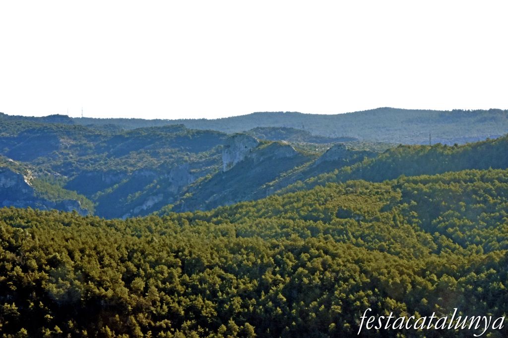 Prades - Mirador del Santuari de la Mare de Déu de l'Abellera 