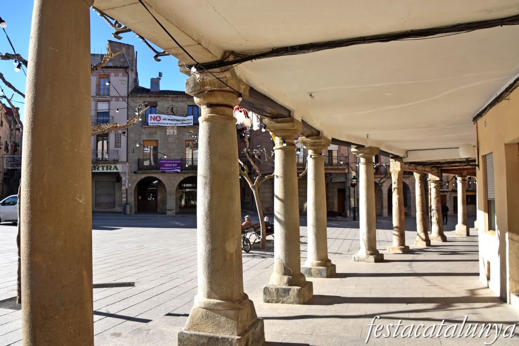Santa Coloma de Queralt - Plaça Major 
