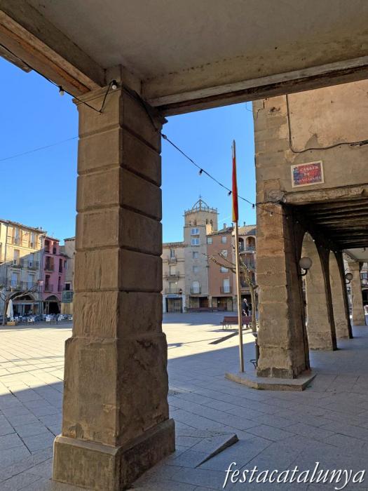 Santa Coloma de Queralt - Plaça Major