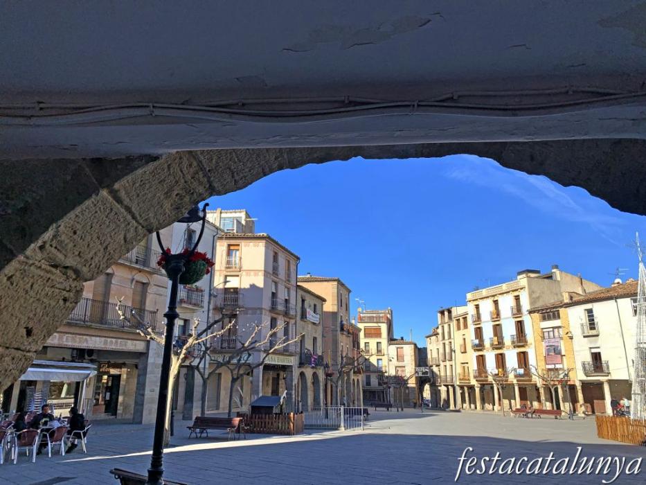 Santa Coloma de Queralt - Plaça Major 