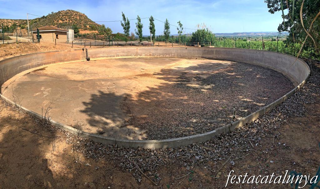 El Dipòsit de Francesc Macià al turó de la Pena a Puigverd de Lleida