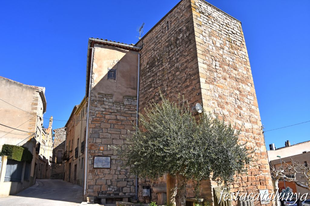 Torre de l'antic portal de Lleida de Verdú