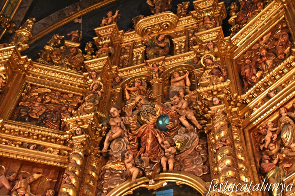 Retaule de l'altar major del Santuari de la Gleva a les Masies de Voltregà ***