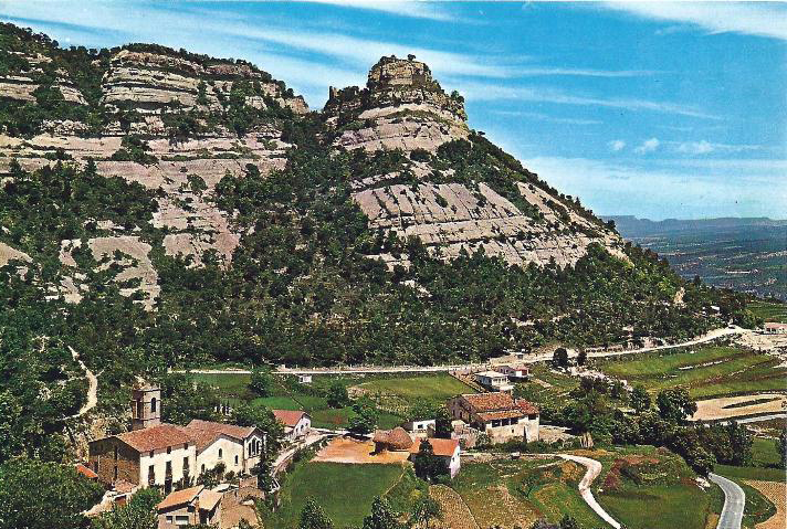 Sant Martí de Centelles - Castell (Foto antiga)