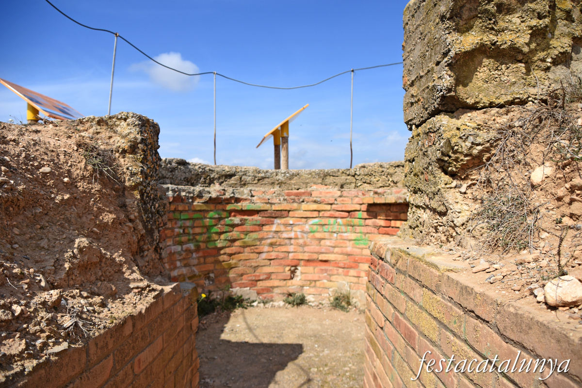 Observatori i búnquer de la guerra civil de Sidamon al terme de Torregrossa 