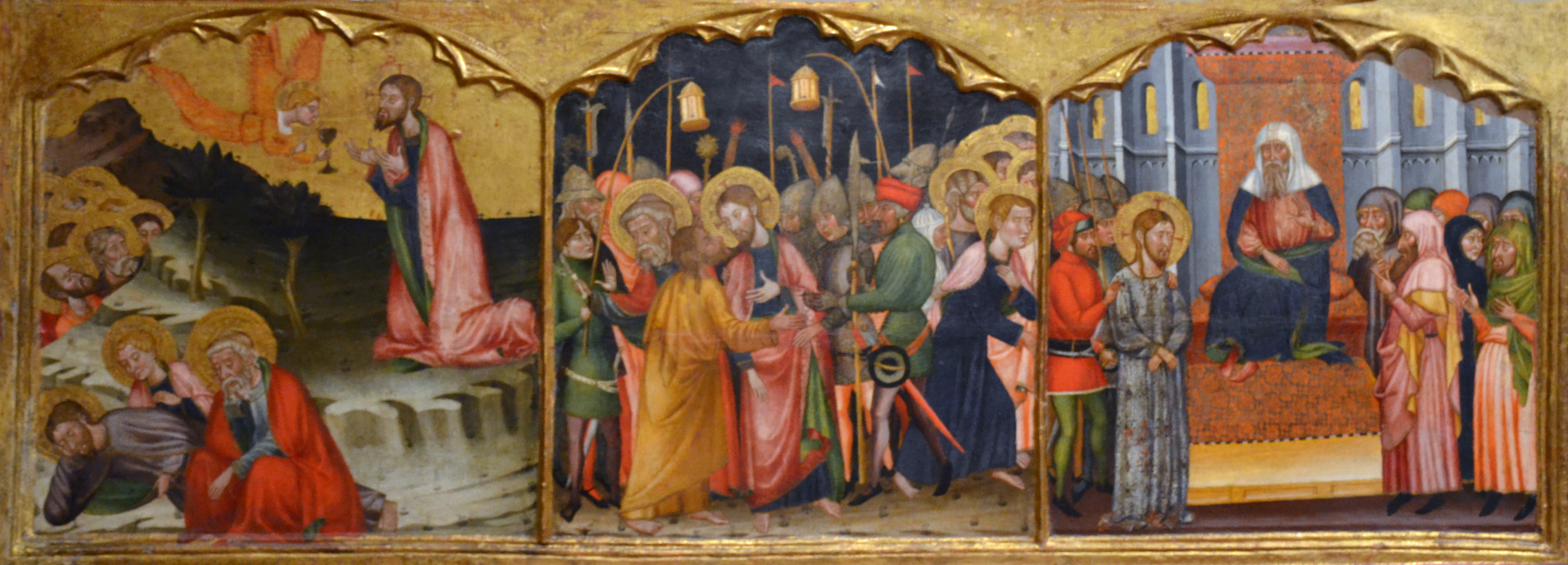 Rubió - Retaule de Santa Maria (Fragment de la predel·la original)