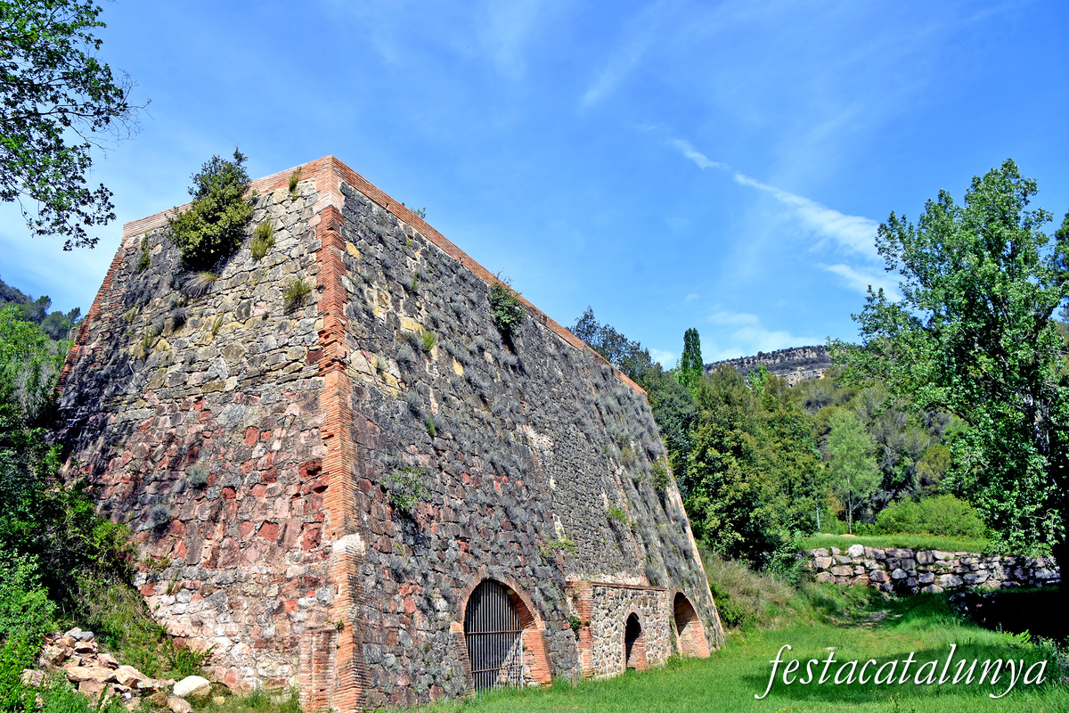 Forns de calç de l'Oller a Sant Martí de Centelles