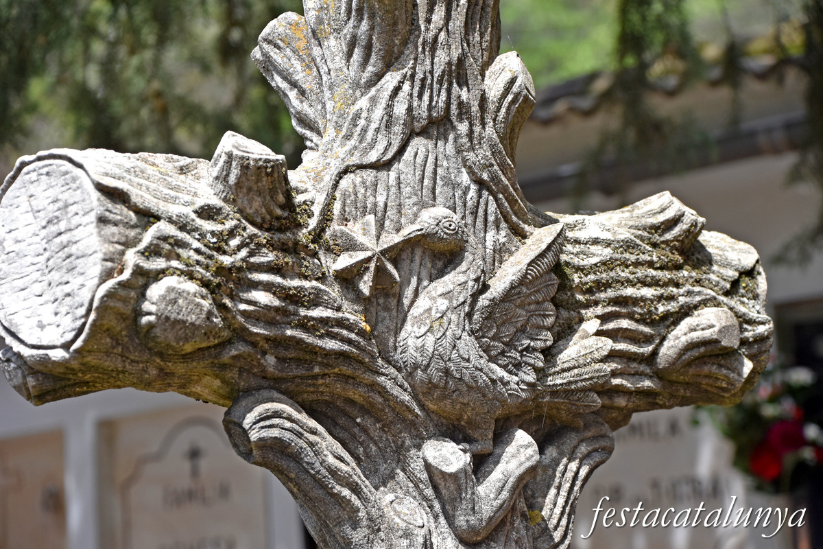 Sant Martí de Centelles - Sant Pere de Valldaneu - Conjunt funerari família Sentias