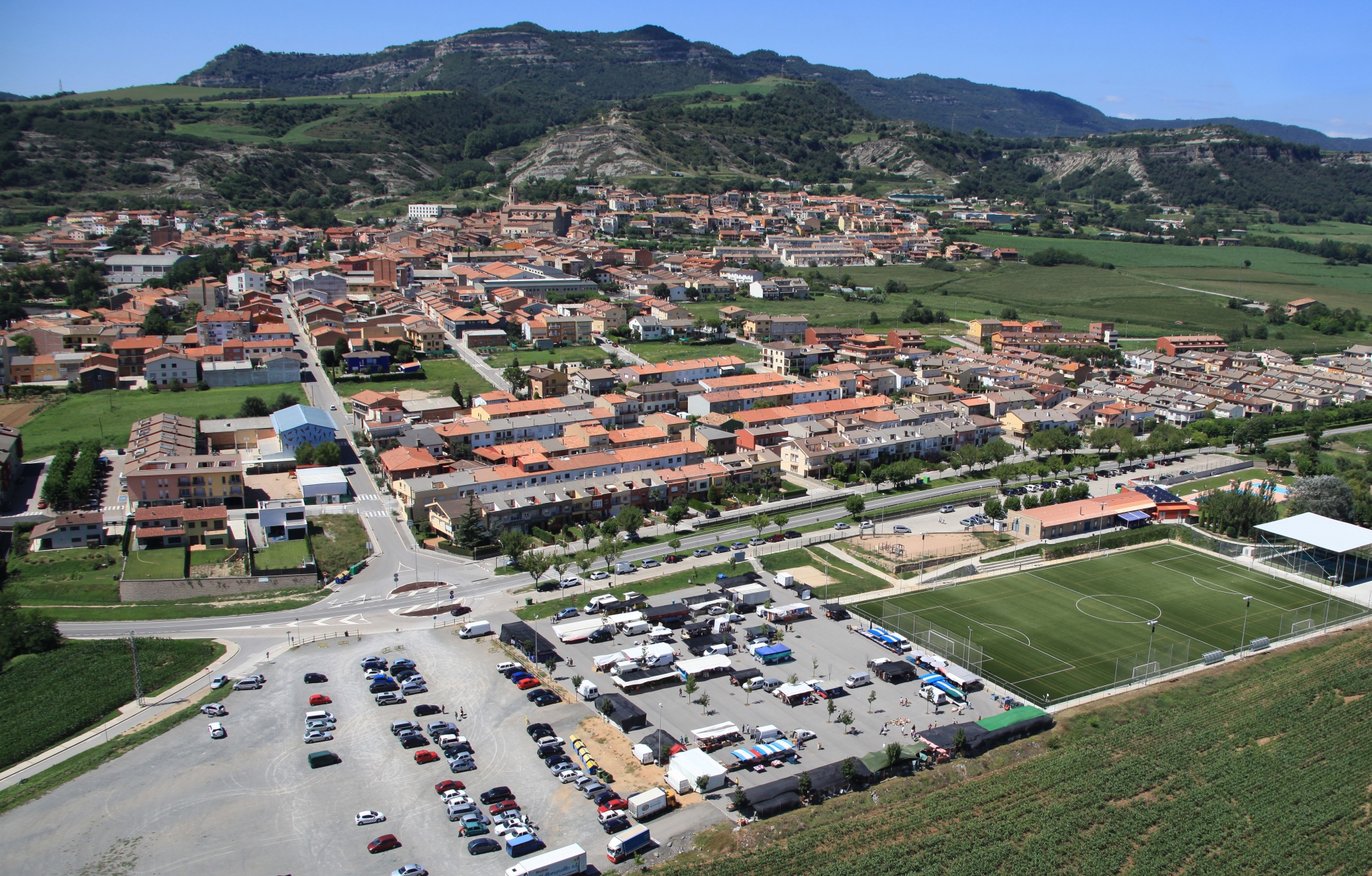 Les Masies de Voltregà - Mercat setmanal (Foto: www.lesmasiesdevoltrega.cat)