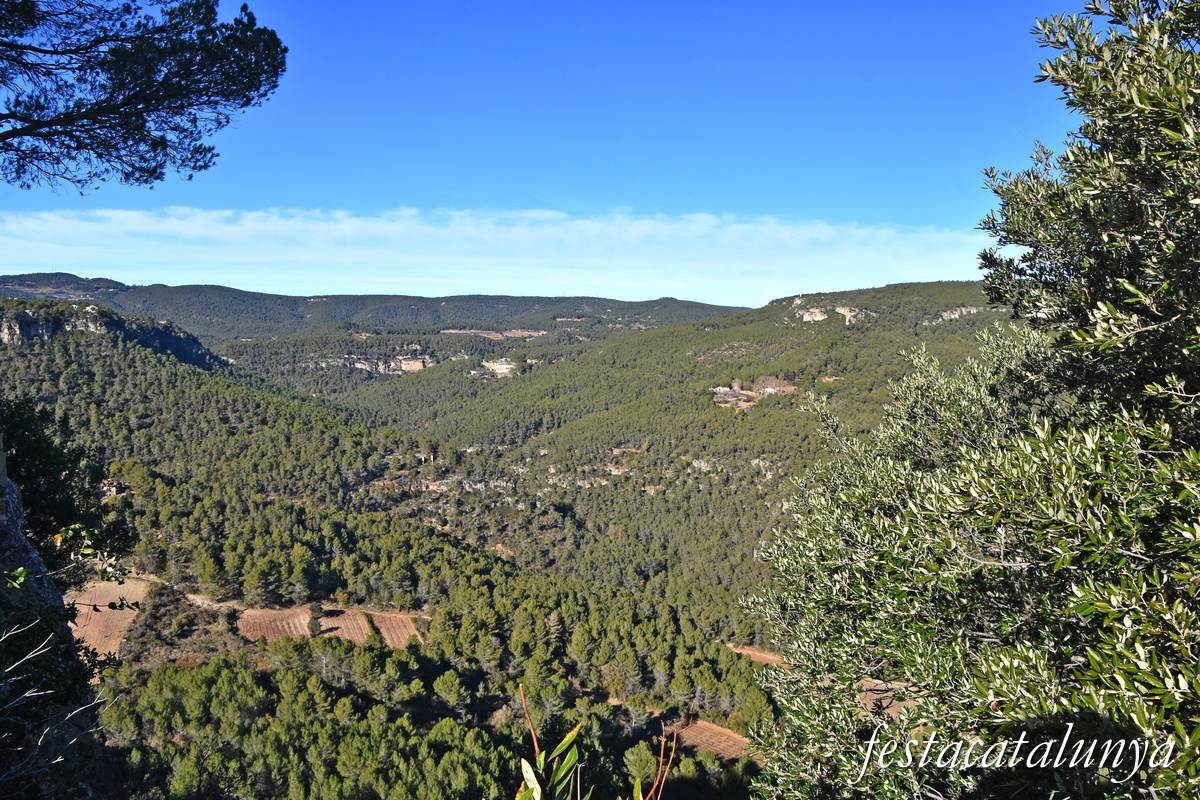 Torrelles de Foix - Vistes panoràmiques des del Santuari de la Mare de Déu de Foix