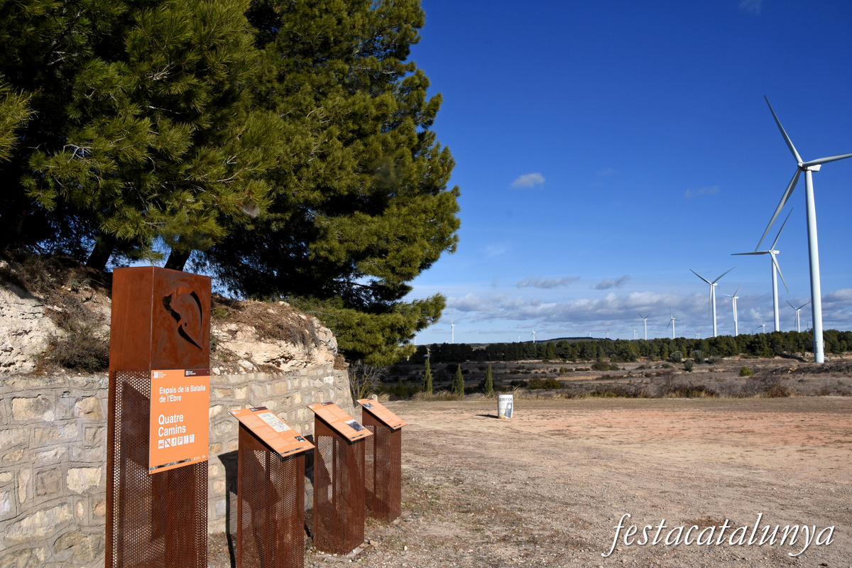 Vilalba dels Arcs - Quatre Camins, Espai de la Batalla de l'Ebre