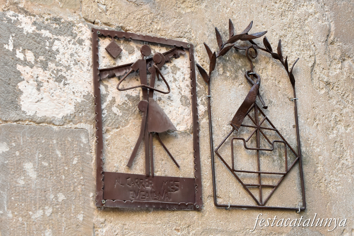 Vilalba dels Arcs - Nucli històric (Escultura de ferro)