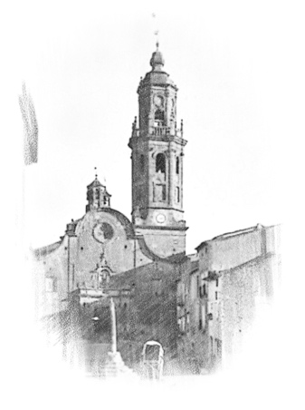 La Granadella - Cal Col·lector - Església de la Mare de Déu de Gràcia