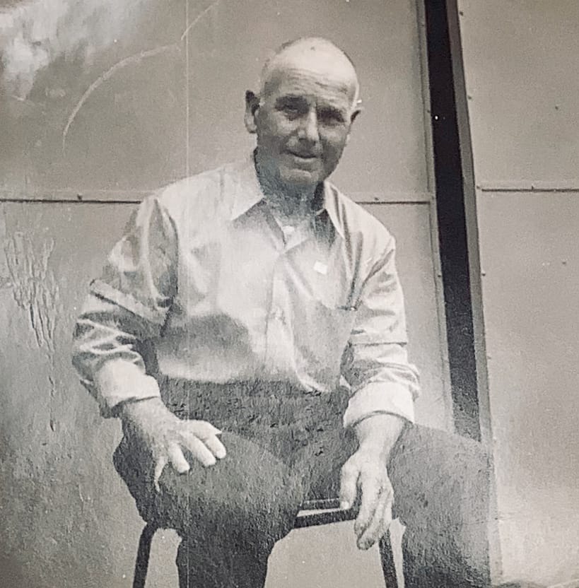 La Granadella - Cal Cotxero - Ramon Franch Piñol, anomenat "cotxero" de La Granadella el 1928