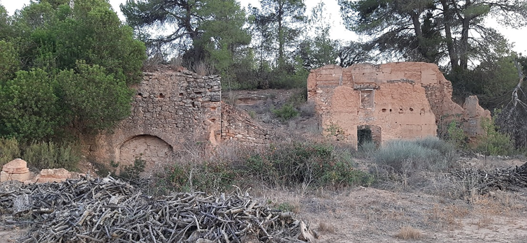 La Granadella - Cal Teuler - Teuleria de l'Escorra. Teuleria i vivenda