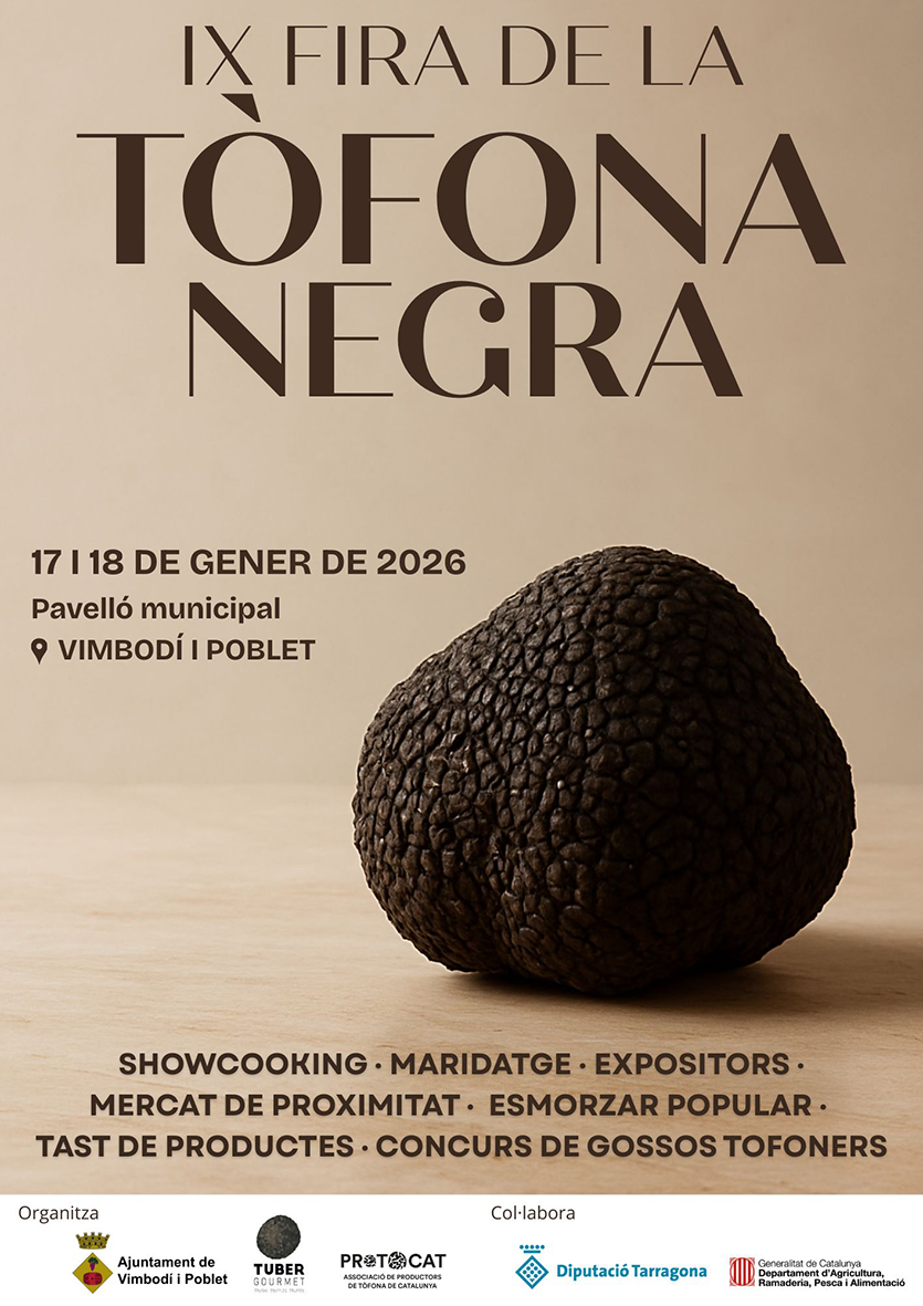 Vimbodí i Poblet - Fira de la Tòfona Negra