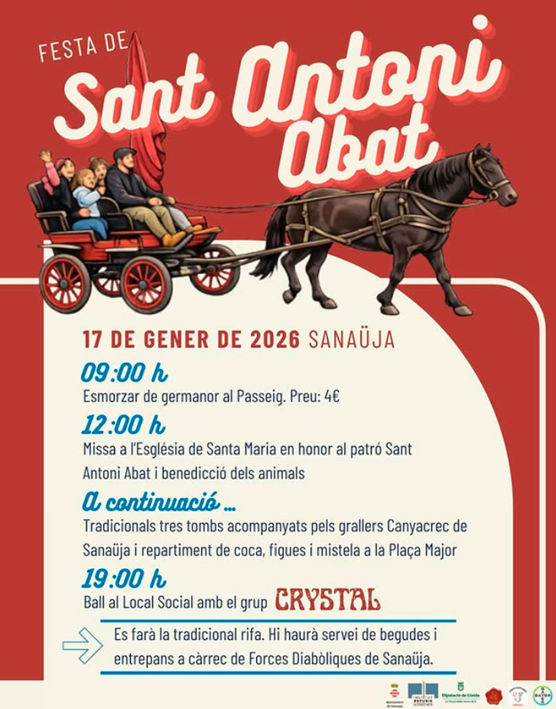 Sanaüja - Festa de Sant Antoni Abat