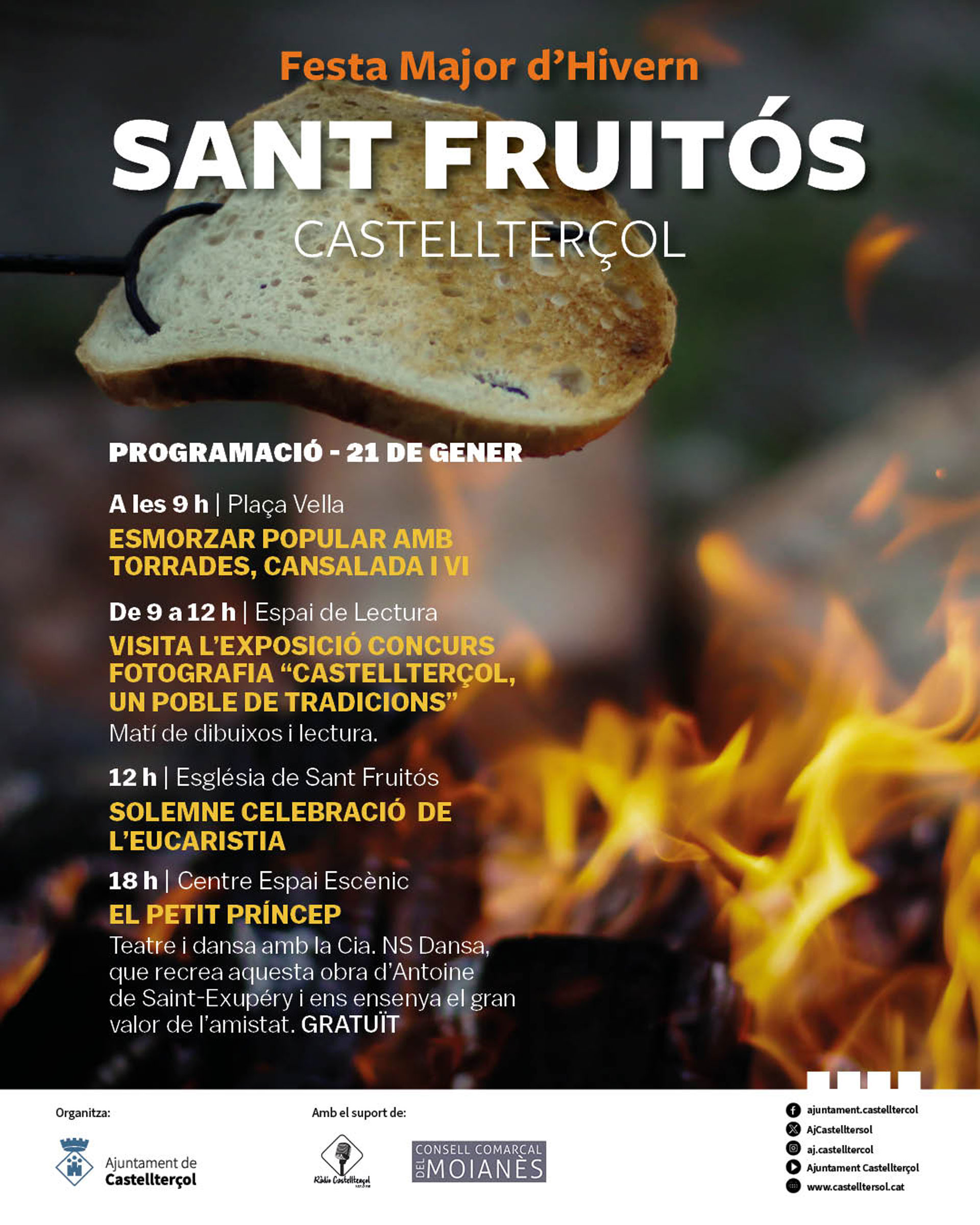Castellterçol - Sant Fruitós, Festa Major d'Hivern