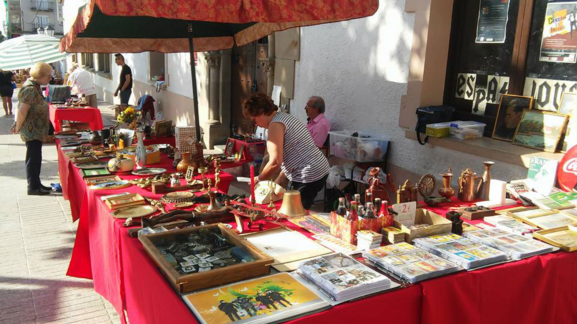 Fira de Brocanters a Arenys de Mar