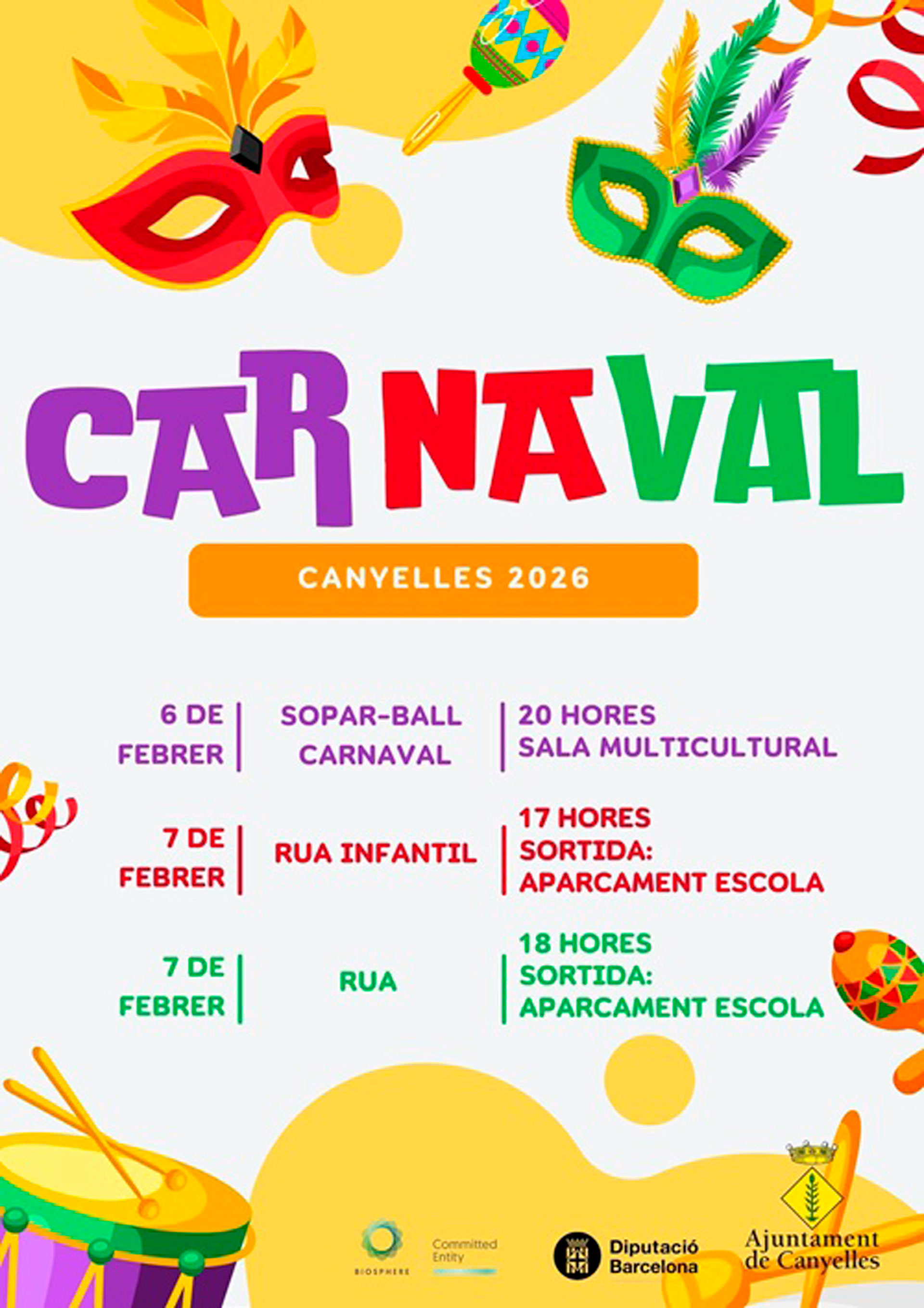Canyelles - Carnaval 2026