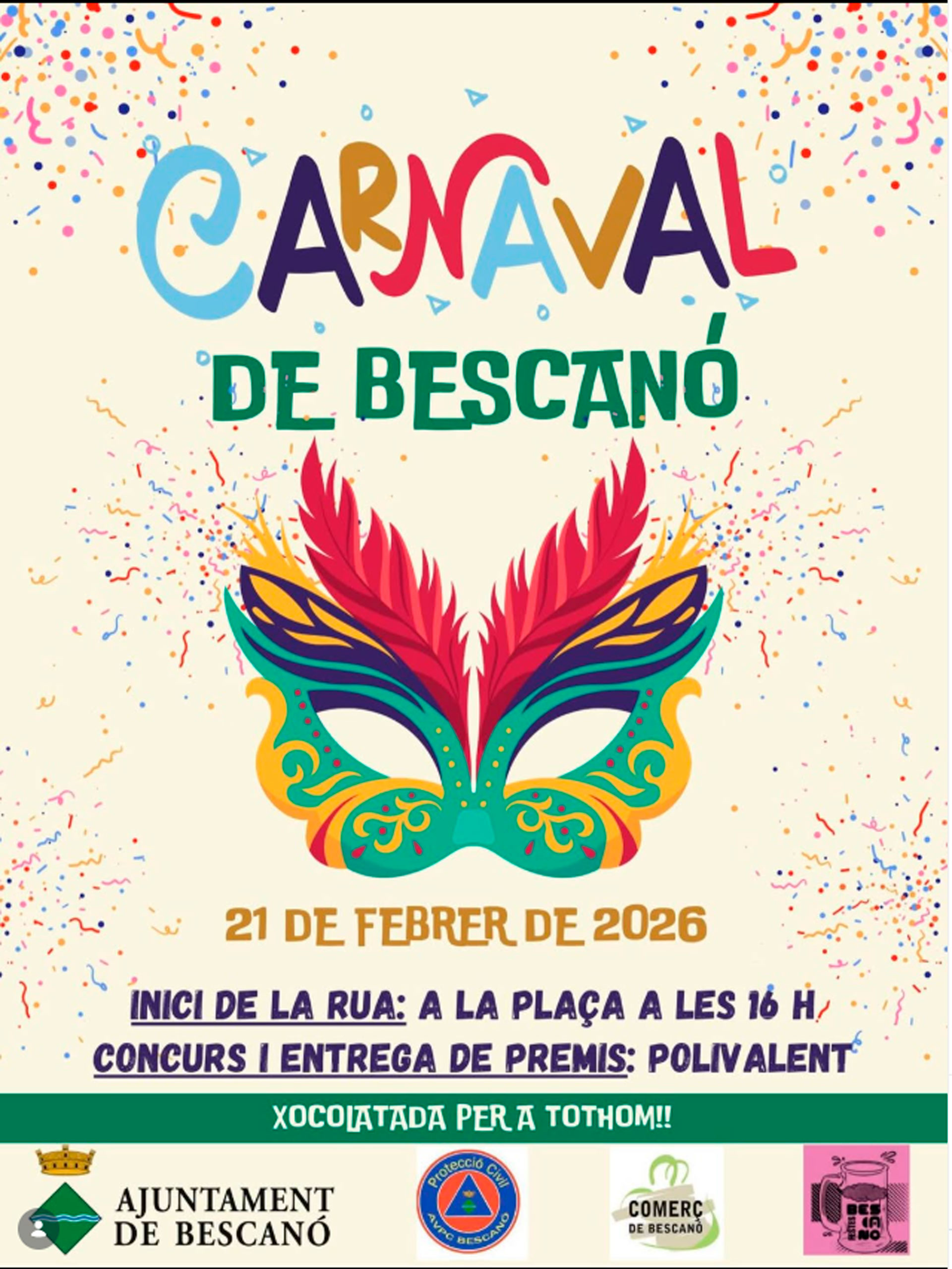 Bescanó - Carnaval 2026